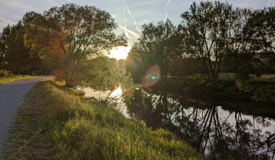 Blick auf die Nidda